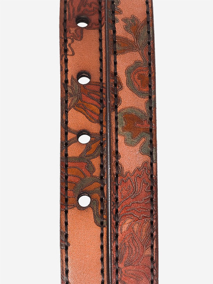 Flowers-pattern-brown-small-belt-04