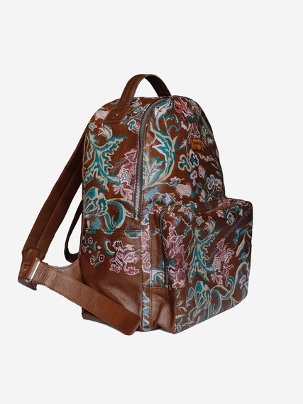 Flowers-pattern-brown-city-backpack-03